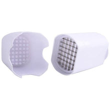 Load image into Gallery viewer, Stainless Steel Potato Fruit Vegetable Slicer Chopper - White
