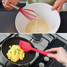 Load image into Gallery viewer, 5 Piece Silicone Baking Utensil Set (Red)

