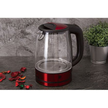 Load image into Gallery viewer, Berlinger Haus 1.7 Litre Electric Glass Kettle - Burgundy Metallic
