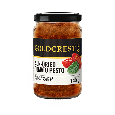 Goldcrest - Sundried Tomato Pesto 140g Buy Online in Zimbabwe thedailysale.shop