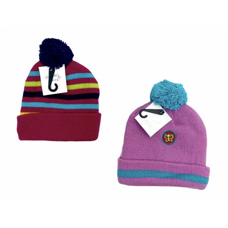 Mothers Choice Baby Beanie Set - Purple Butterfly Buy Online in Zimbabwe thedailysale.shop