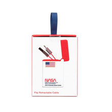Load image into Gallery viewer, NASA 3-in-1 Retractable Charging Cable
