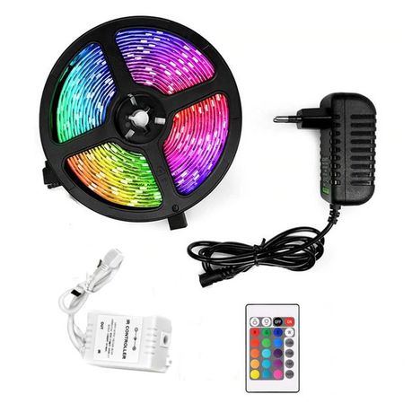 12V 3528 RGB 5M LED Strip Light Buy Online in Zimbabwe thedailysale.shop