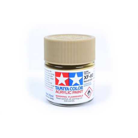 Tamiya XF-60 Dark Yellow Acrylic 23ml Paint - Dark Yellow Buy Online in Zimbabwe thedailysale.shop