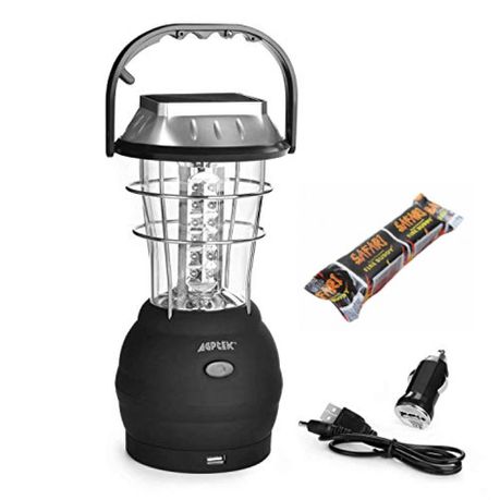 LED Super Bright Rechargeable Lantern with DL Firelighter Bar-DL049 Buy Online in Zimbabwe thedailysale.shop