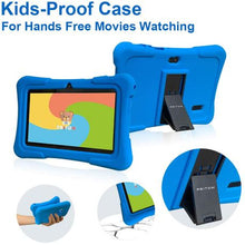 Load image into Gallery viewer, 4Kids Android tablet with shock proof case (blue)
