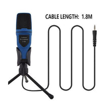 Load image into Gallery viewer, Soncm Desktop Condenser Microphone with Tripod
