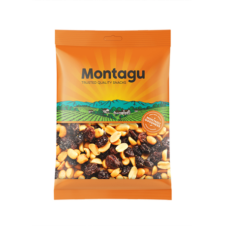 Montagu Peanuts and Raisins Mix - 450g Buy Online in Zimbabwe thedailysale.shop