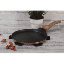 Load image into Gallery viewer, Berlinger Haus 25cm Marble Coating Pancake Pan - Rose Gold Metallic Line
