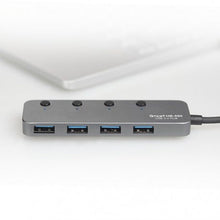 Load image into Gallery viewer, Intopic HB-550, 4 Ports USB3.1 High Speed Hub
