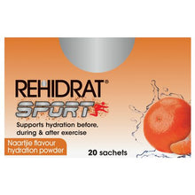 Load image into Gallery viewer, REHIDRAT Sport, Oral Electrolyte Mixture, Naartjie, 14g x 20 Sachets
