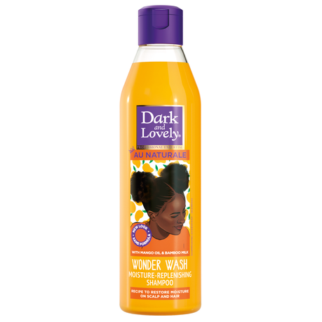 Dark and Lovely Au Naturale - Wonder Wash Moisture Replenishing Shampoo - 250ml