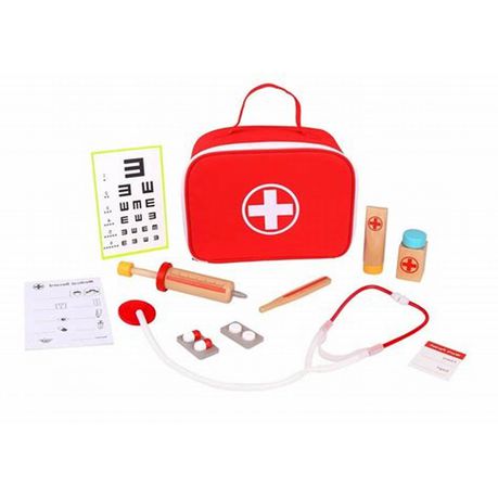 Nuovo Little Wooden Doctor Set Buy Online in Zimbabwe thedailysale.shop