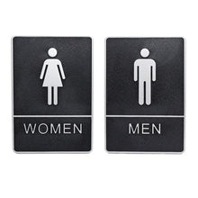 Load image into Gallery viewer, Men &amp; Woman Toilet Sign Set
