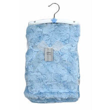 Load image into Gallery viewer, Baby Blanket Sherpa Rose - Blue
