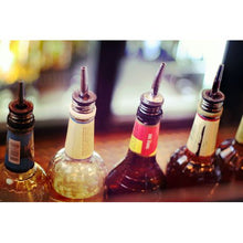 Load image into Gallery viewer, Free Flow Metal Liquid Bottle Pourers
