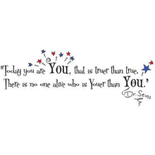 Load image into Gallery viewer, Fantastick - Dr Seuss Vinyl Wall Poetry Quote
