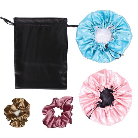 Satin Bonnet Sleeping Cap For Hair Buy Online in Zimbabwe thedailysale.shop
