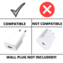 Load image into Gallery viewer, superb.™ iPhone USB Lightning Charging Cable - White (Pack of 5)
