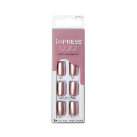 Kiss Impress Nails Colour Paralyzed Pink Buy Online in Zimbabwe thedailysale.shop