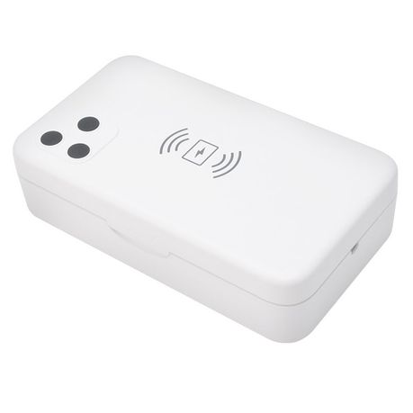 Multi-Functional UV Steriliser Box with Built-In Wireless Charger Buy Online in Zimbabwe thedailysale.shop