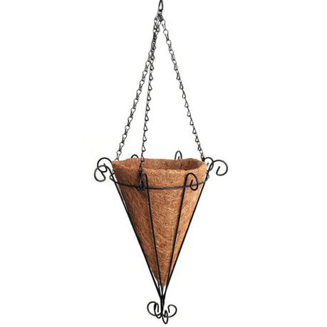 PH Garden - Small Cone Shaped Coir Hanging Basket