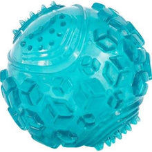 Load image into Gallery viewer, ZippyPaws ZippyTuff Squeaker Ball - Teal Small
