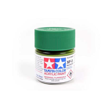Tamiya XF-5 Flat Green Acrylic 23ml Paint - Flat Green Buy Online in Zimbabwe thedailysale.shop