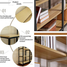 Load image into Gallery viewer, Heartdeco Industrial Style Bookshelf Display Shelves
