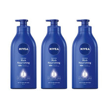 Load image into Gallery viewer, NIVEA Rich Nourishing Body Lotion - Bundle of 3 x 625ml
