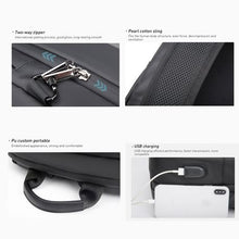 Load image into Gallery viewer, ArcticHunter Nereus Multi-Functional Hardcover Laptop Bag and Backpack
