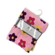 Load image into Gallery viewer, Infants Cutwork Fleece Receiver - Flowers
