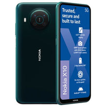 Load image into Gallery viewer, Nokia X10 5G 128GB Dual Sim - Forest Green
