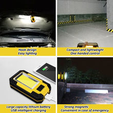 Load image into Gallery viewer, Rechargeable LED Magnetic COB Work Light
