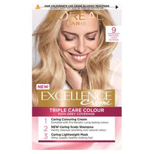 Load image into Gallery viewer, LOreal Excellence Creme 9 Natural Light Blonde

