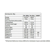 Load image into Gallery viewer, Cadence Nutrition Classic Energy Gel Natural Citrus - 30 x 36g
