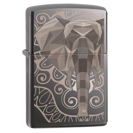 Zippo Lighter - Elephant Fancy Fill Design Buy Online in Zimbabwe thedailysale.shop