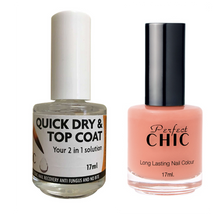 Load image into Gallery viewer, Chic Nail Polish 303 + Chic Top Coat
