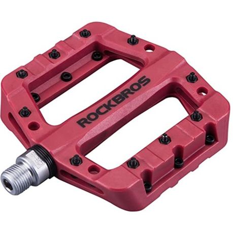 Rockbros Lightweight MTB Pedals - Red Buy Online in Zimbabwe thedailysale.shop