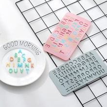Load image into Gallery viewer, iKids Baby Food DIY Silicone Mold for Chocolate, Candy, Gummy 52 Alphabet
