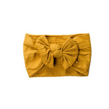 Load image into Gallery viewer, All Heart Yellow Headband With Bow
