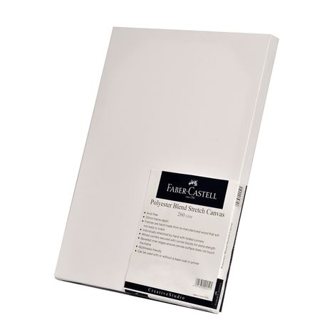 Faber Castell, Stretch Canvas 260 gsm (Thin Edge) A2 (59,4X42) Buy Online in Zimbabwe thedailysale.shop
