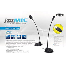 Load image into Gallery viewer, Intopic Jazz UB026 Desktop Microphone
