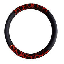 Load image into Gallery viewer, Steering Wheel Cover Mottled - Pack of 2 - Black\Red-Black\Pink
