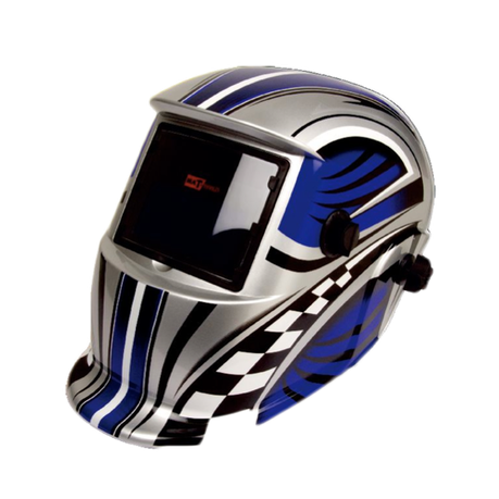 Matweld - Auto Dark Helmet - Grind Blue Buy Online in Zimbabwe thedailysale.shop
