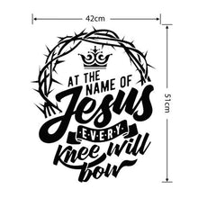 Load image into Gallery viewer, Sticker Art: Wall Sticker - Bible: Philippians 2:10
