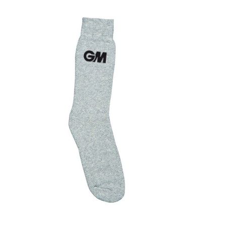 Gunn and Moore Senior Premier Deluxe Socks - Grey (Size: 6-13)