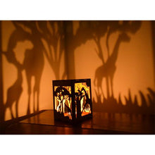 Load image into Gallery viewer, Giraffe Landscape Magical Shadow Box

