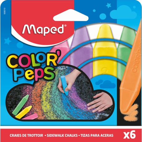 Maped Pavement Chalk Squared Asst. 6's Buy Online in Zimbabwe thedailysale.shop