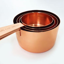 Load image into Gallery viewer, Hestia Measuring Cup Set - Rose Gold
